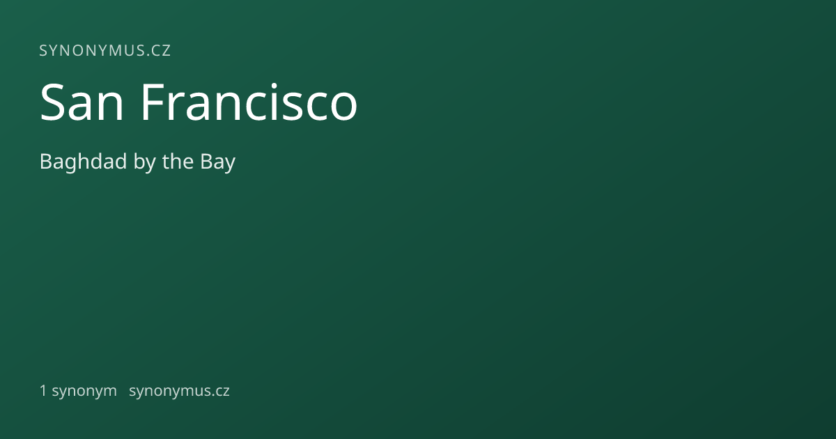 Náhled odkazu: San Francisco