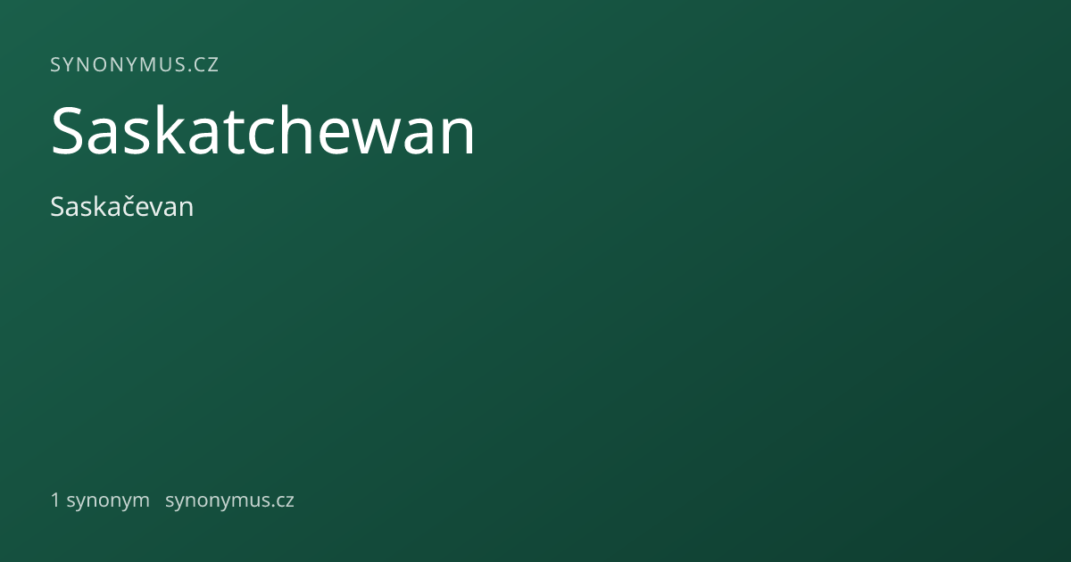 Náhled odkazu: Saskatchewan
