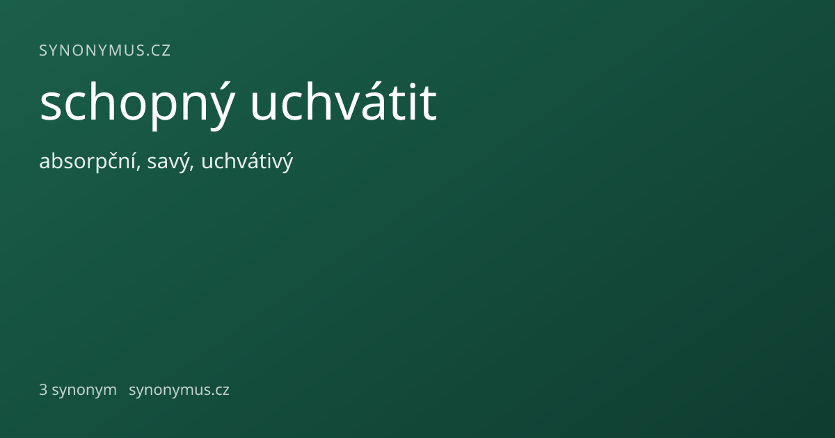 Náhled odkazu: schopný uchvátit