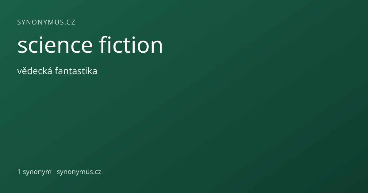 Náhled odkazu: science fiction