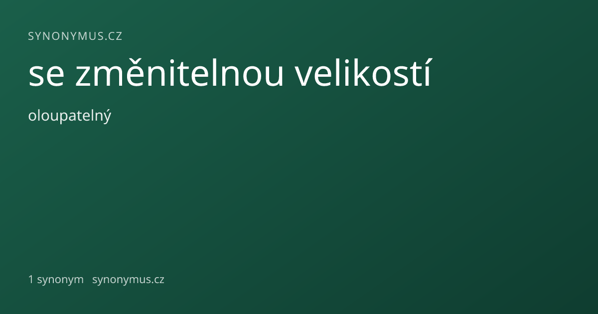 Náhled odkazu: se změnitelnou velikostí