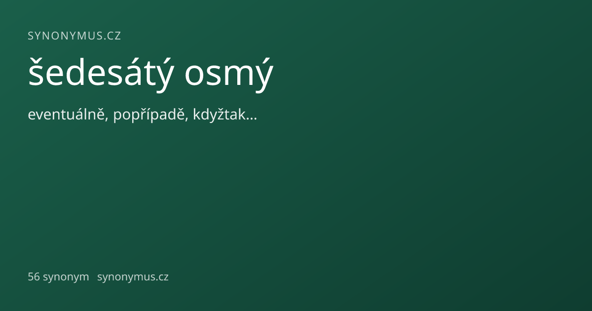 Náhled odkazu: šedesátý osmý