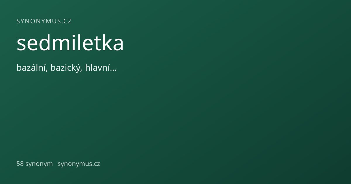 Náhled odkazu: sedmiletka