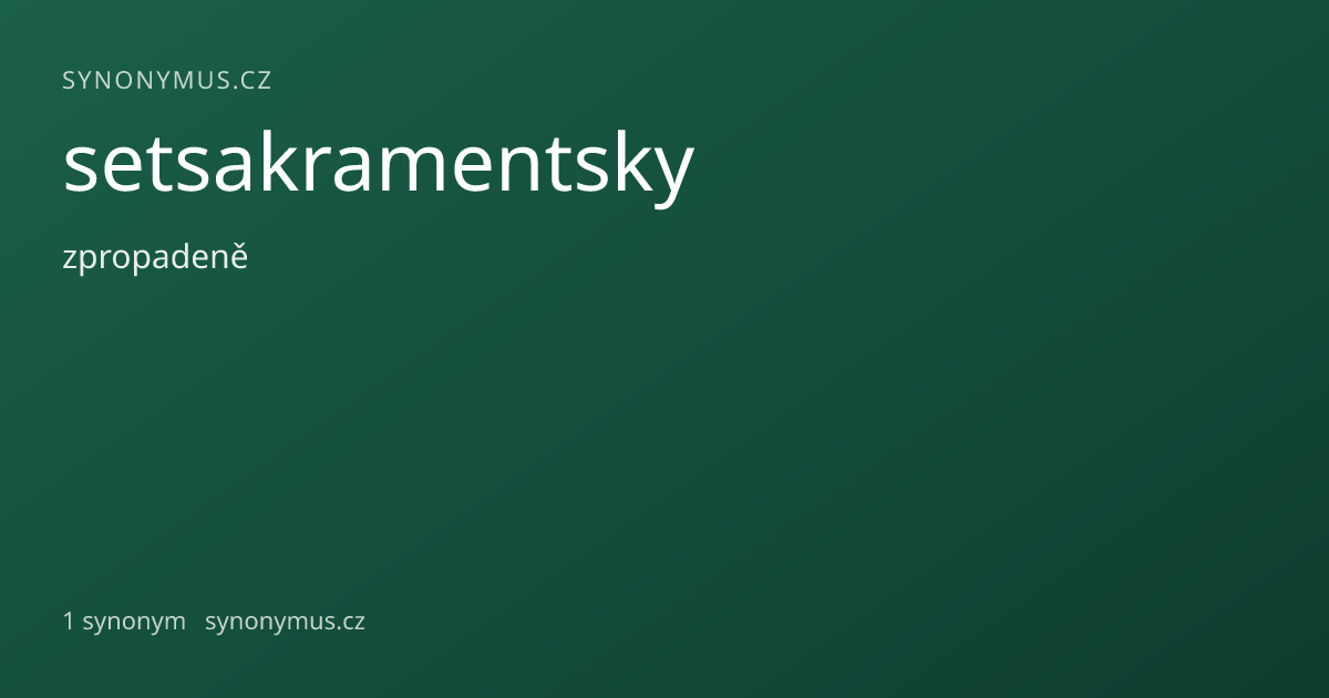 Náhled odkazu: setsakramentsky