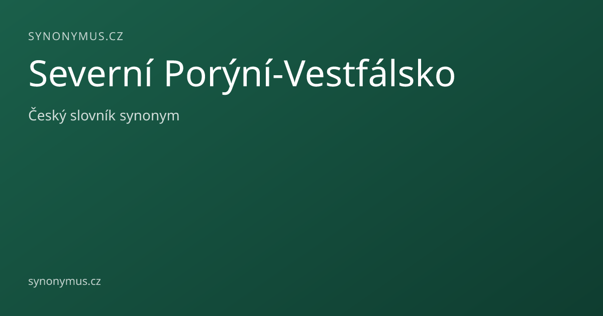 Náhled odkazu: Severní Porýní-Vestfálsko