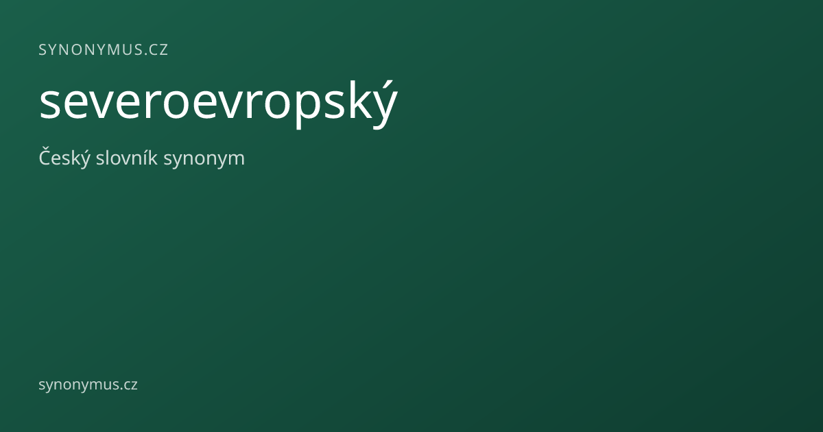 Náhled odkazu: severoevropský