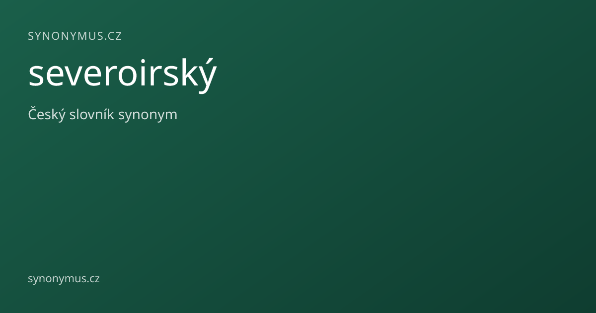 Náhled odkazu: severoirský