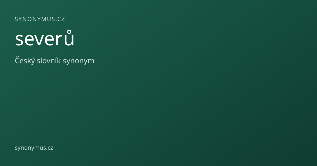 Náhled odkazu: severů