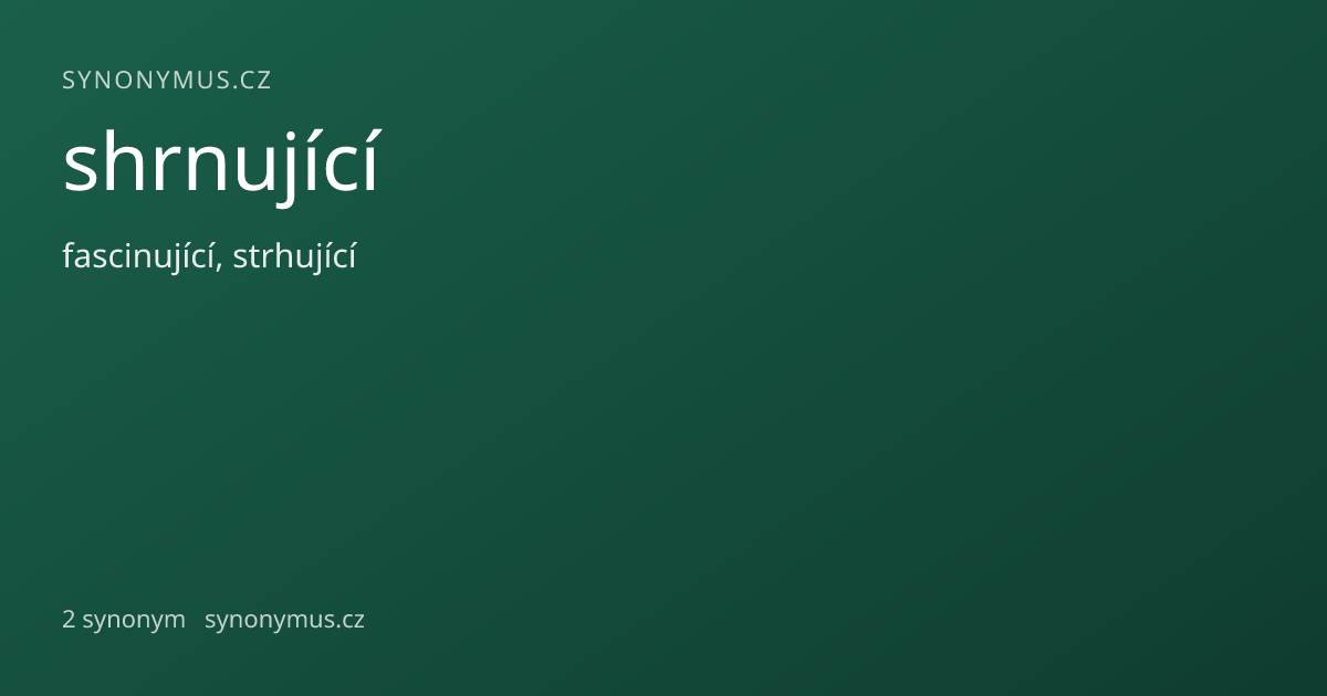 Náhled odkazu: shrnující
