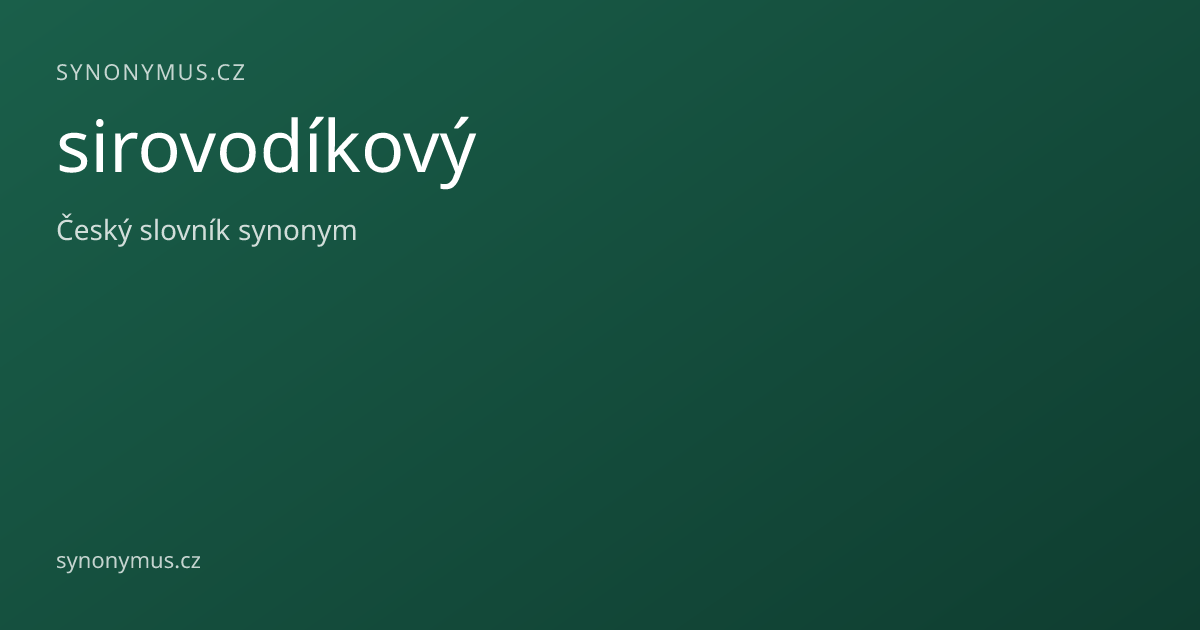 Náhled odkazu: sirovodíkový