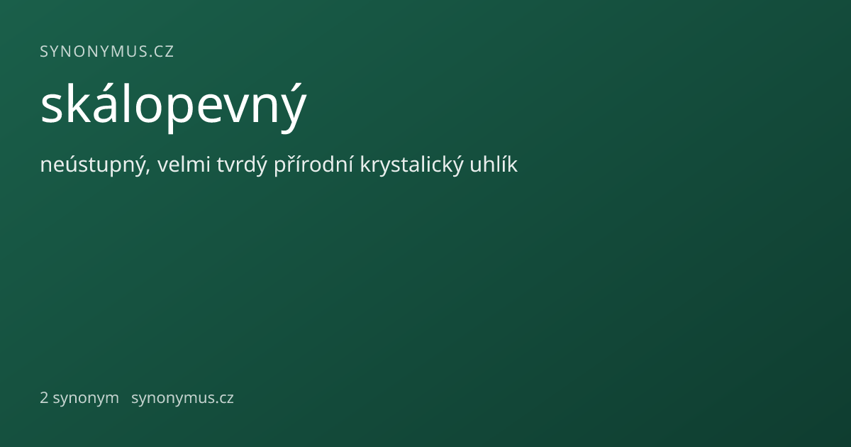 Náhled odkazu: skálopevný