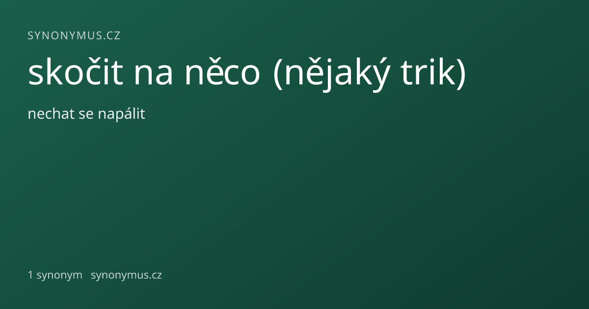 Náhled odkazu: skočit na něco (nějaký trik)