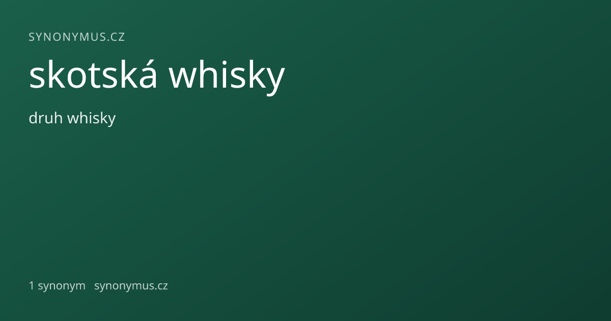 Náhled odkazu: skotská whisky