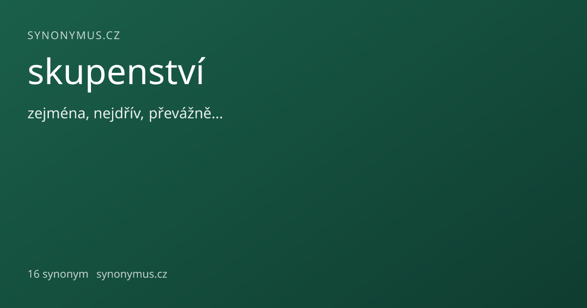 Náhled odkazu: skupenství