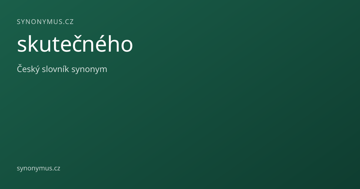 Náhled odkazu: skutečného
