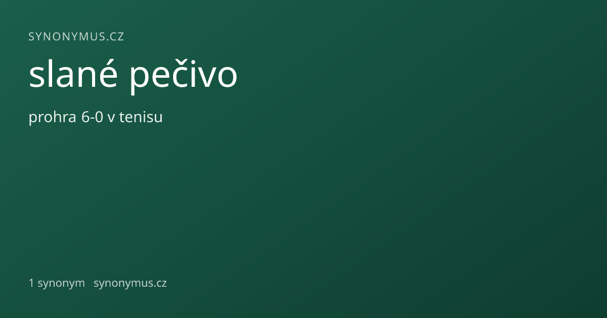 Náhled odkazu: slané pečivo