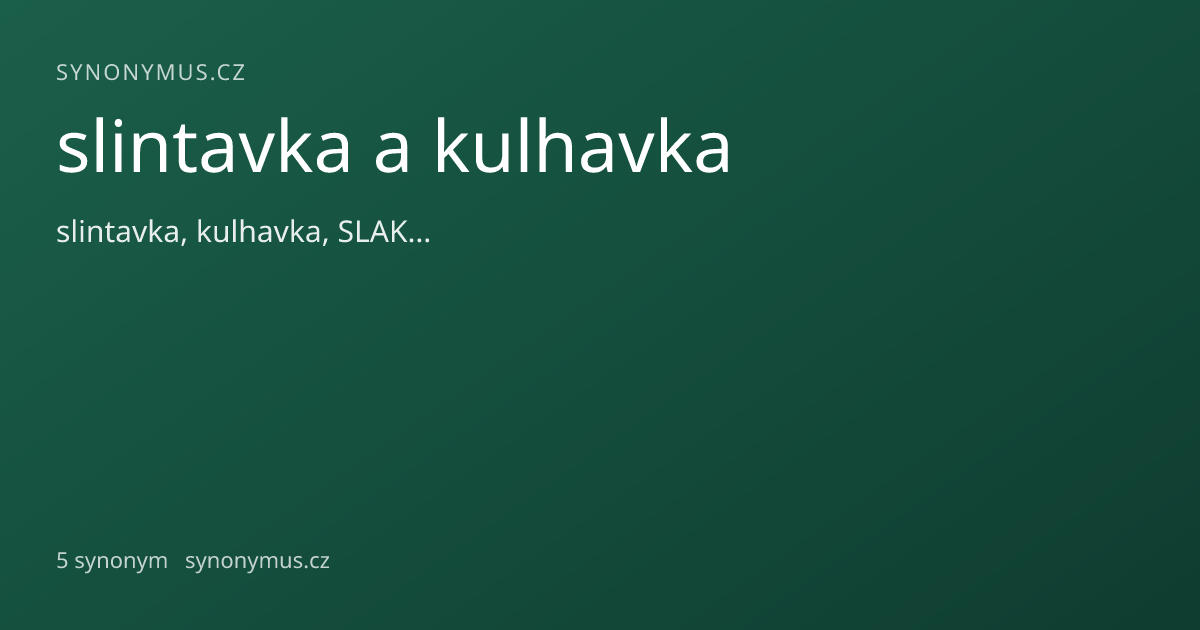 Náhled odkazu: slintavka a kulhavka