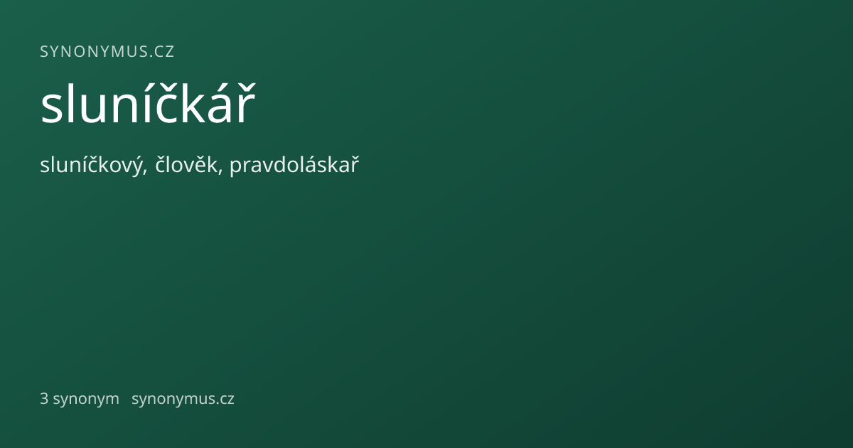 Náhled odkazu: sluníčkář