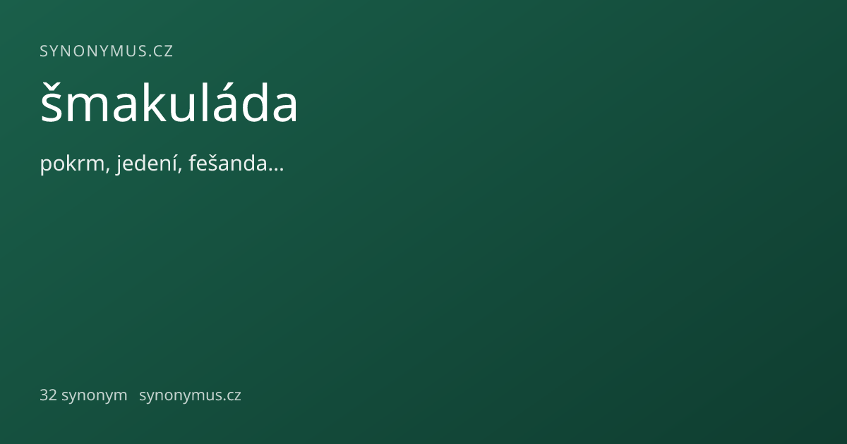 Náhled odkazu: šmakuláda