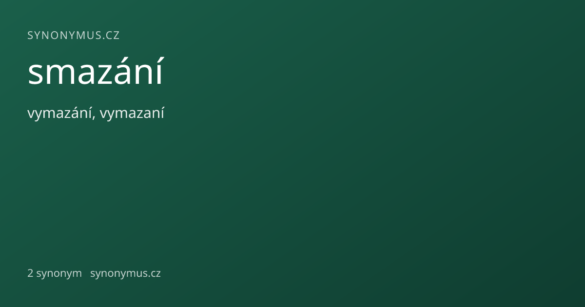 Náhled odkazu: smazání