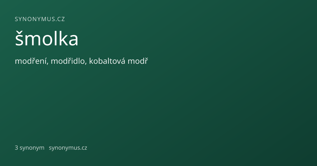 Náhled odkazu: šmolka