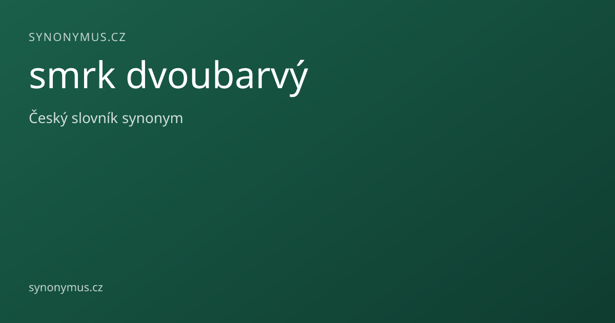 Náhled odkazu: smrk dvoubarvý