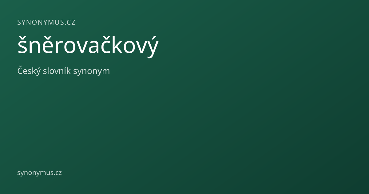 Náhled odkazu: šněrovačkový