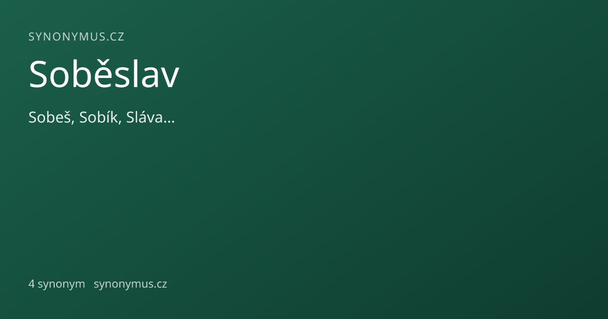 Náhled odkazu: Soběslav