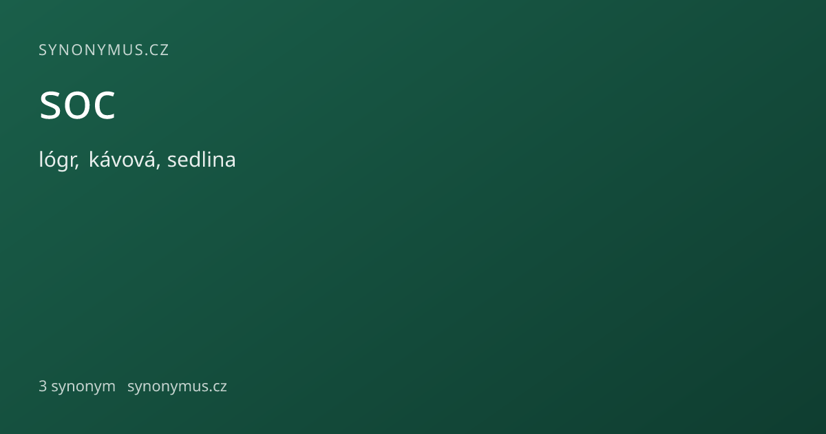 Náhled odkazu: soc