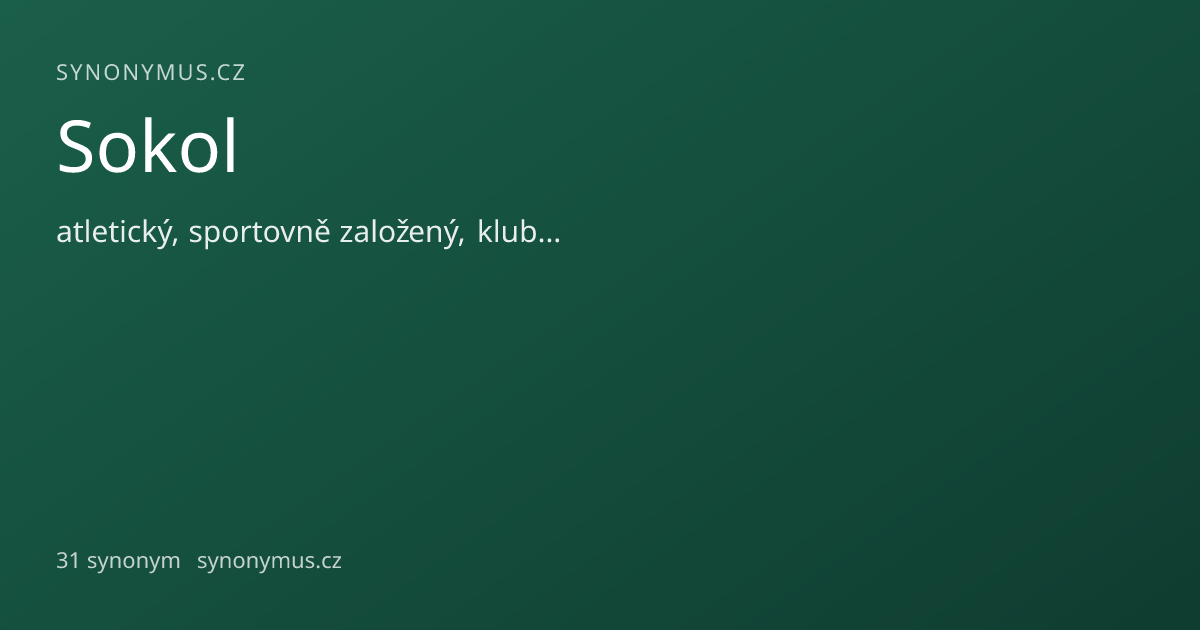 Náhled odkazu: Sokol