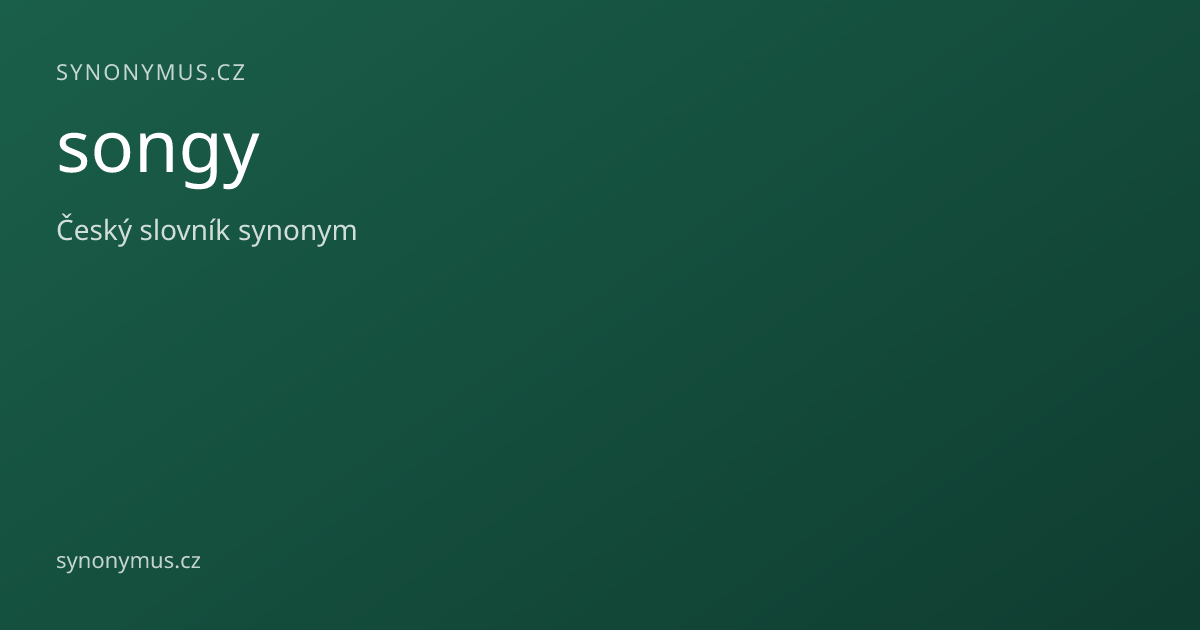 Náhled odkazu: songy
