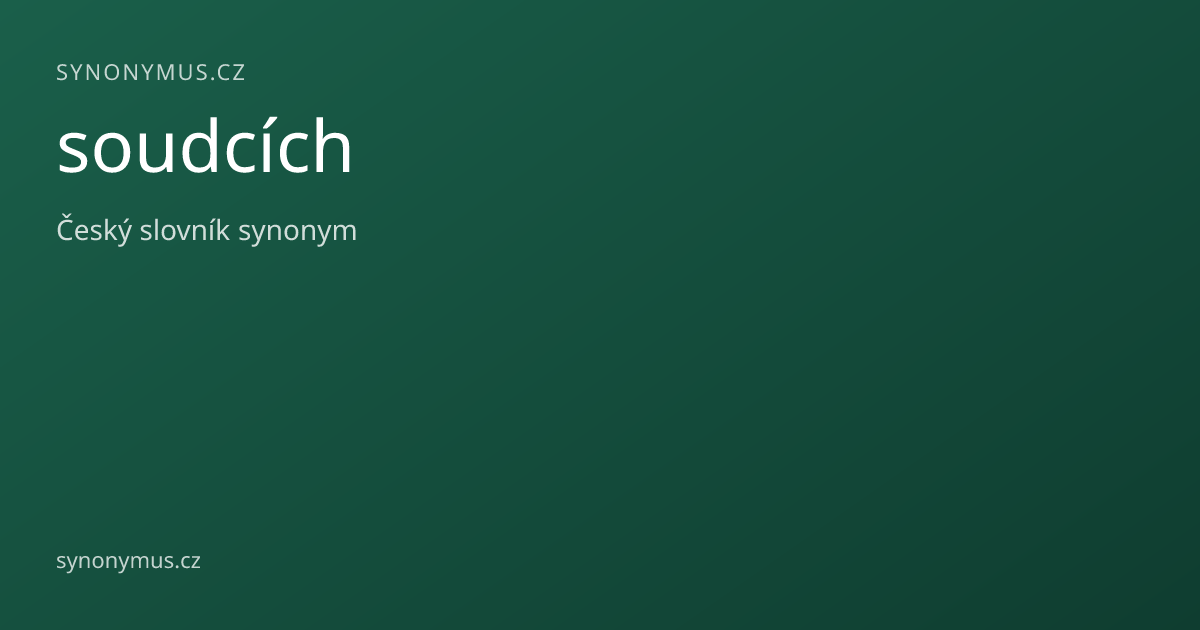 Náhled odkazu: soudcích