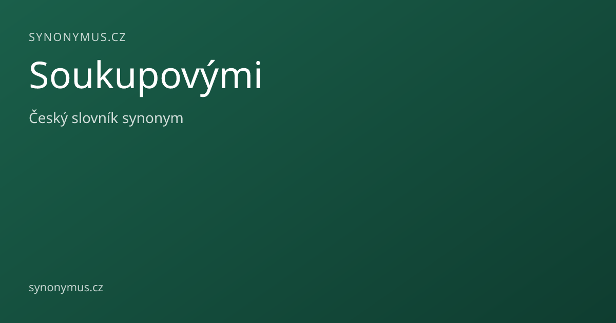 Náhled odkazu: Soukupovými