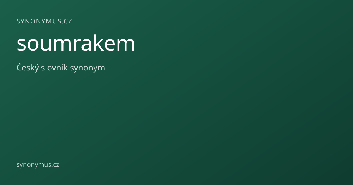 Náhled odkazu: soumrakem