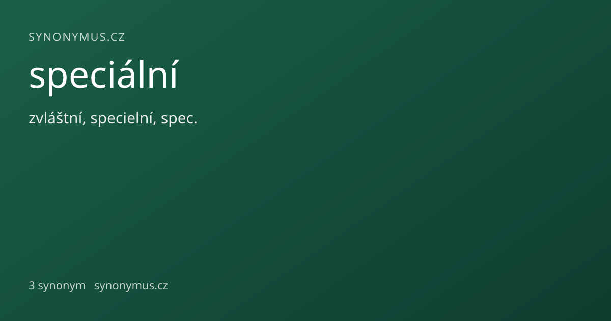 Náhled odkazu: speciální