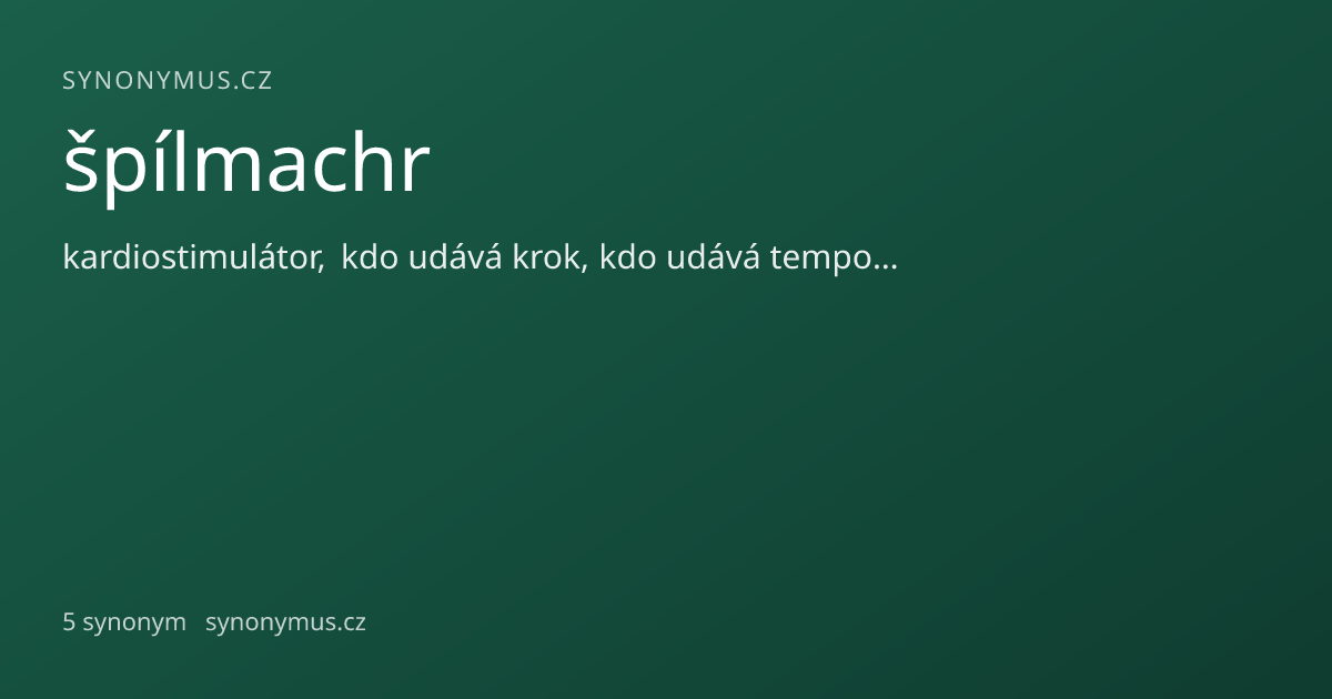 Náhled odkazu: špílmachr