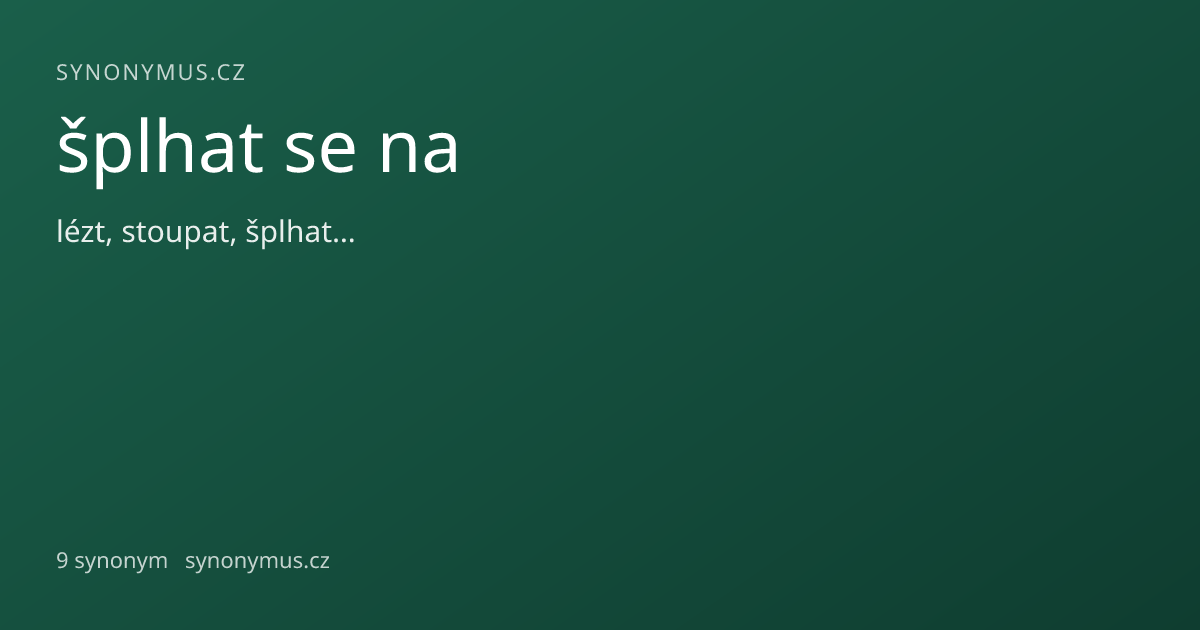 Náhled odkazu: šplhat se na