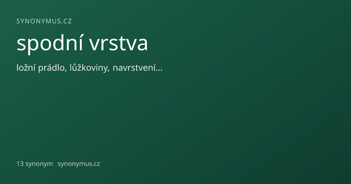 Náhled odkazu: spodní vrstva