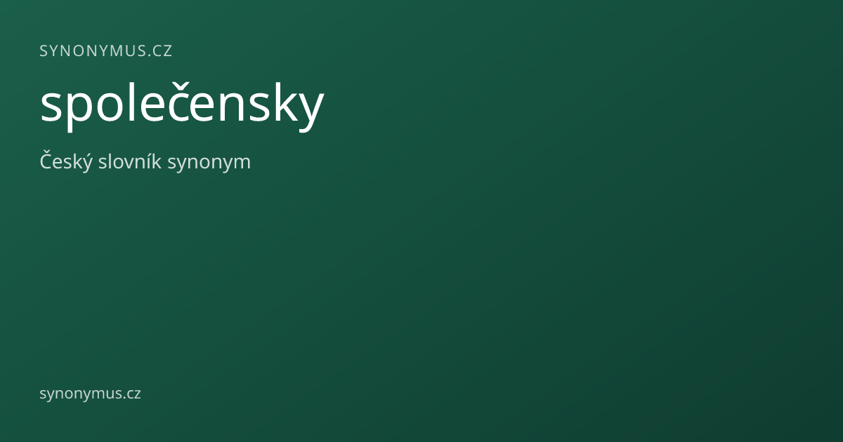 Náhled odkazu: společensky