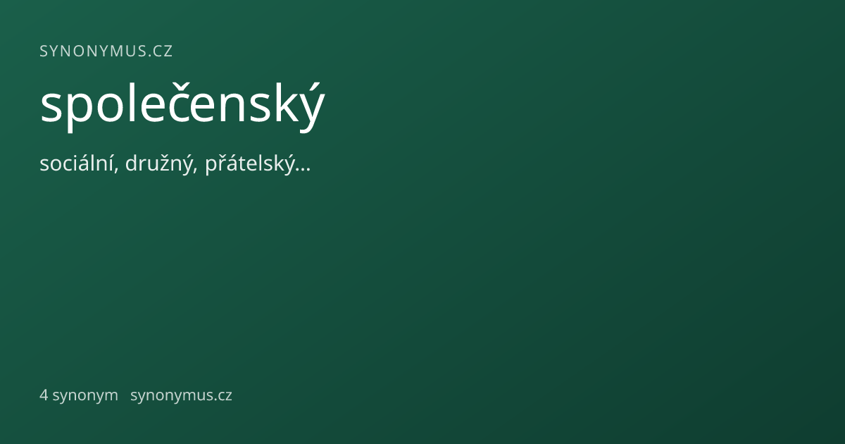 Náhled odkazu: společenský