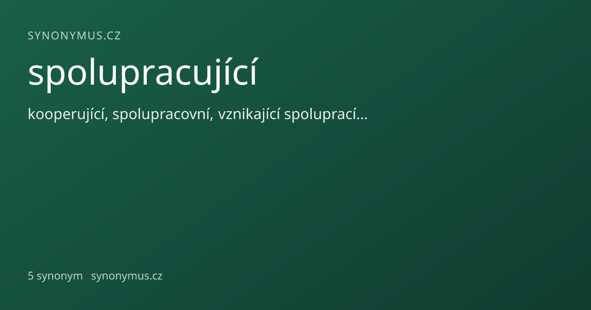Náhled odkazu: spolupracující
