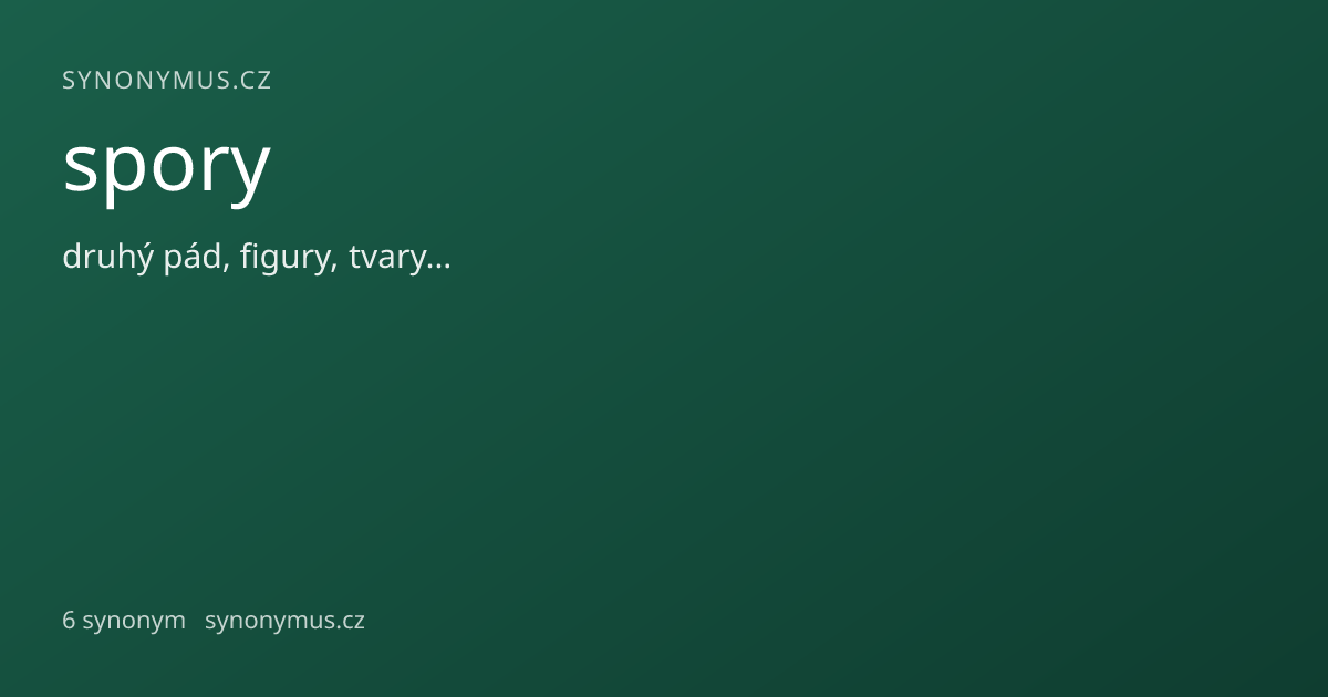 Náhled odkazu: spory