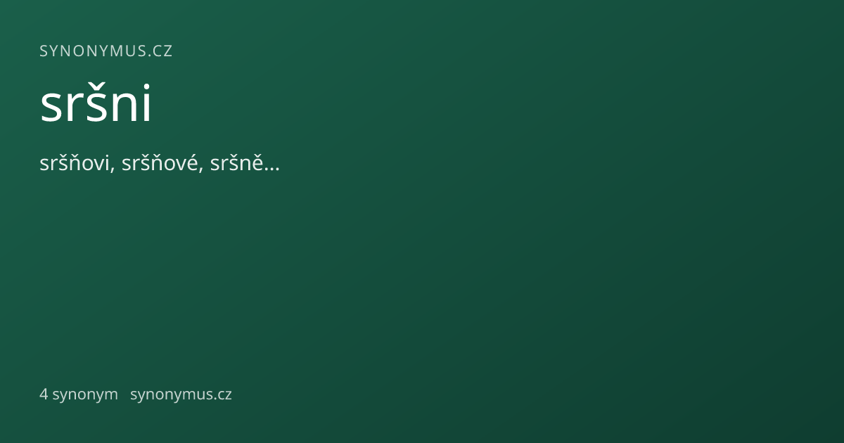 Náhled odkazu: sršni
