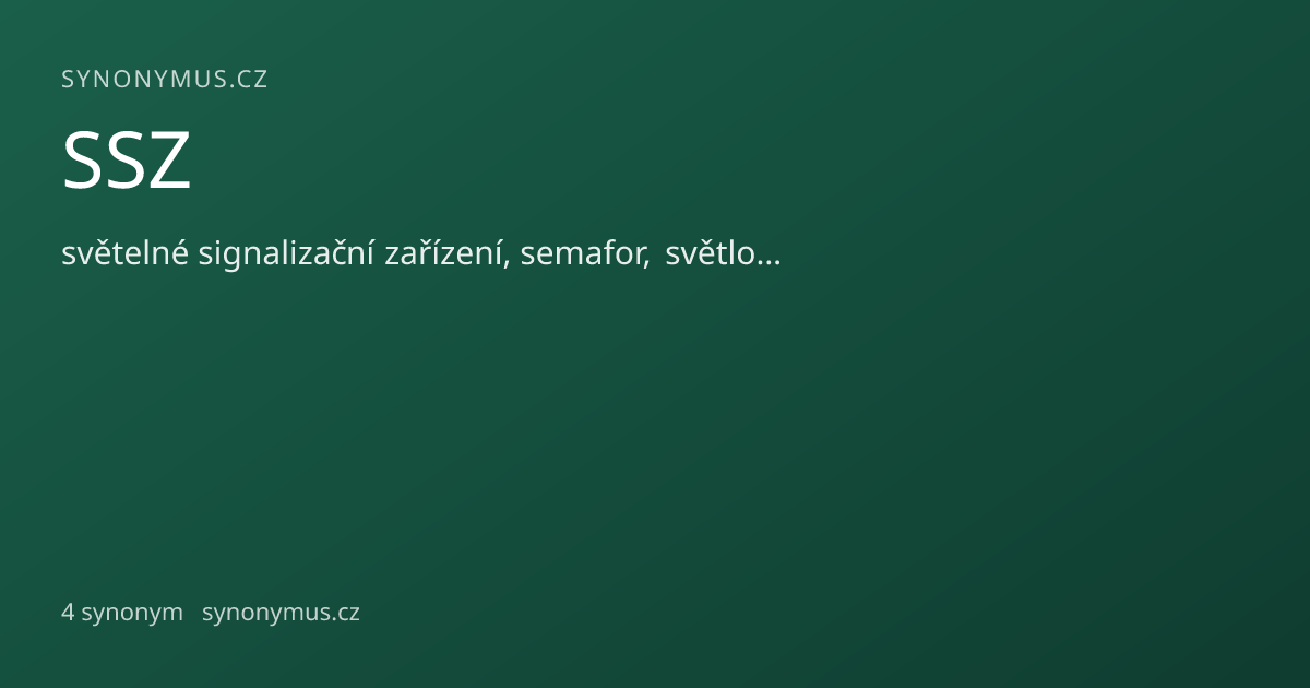 Náhled odkazu: SSZ