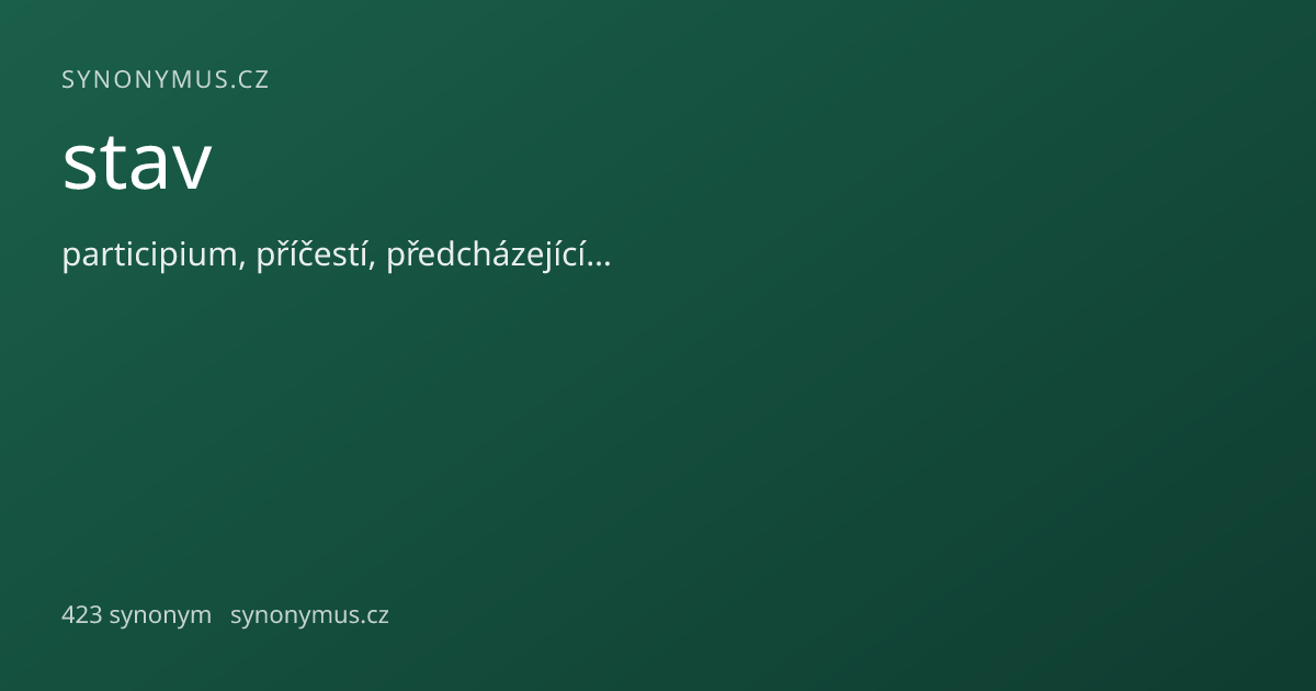 Náhled odkazu: stav