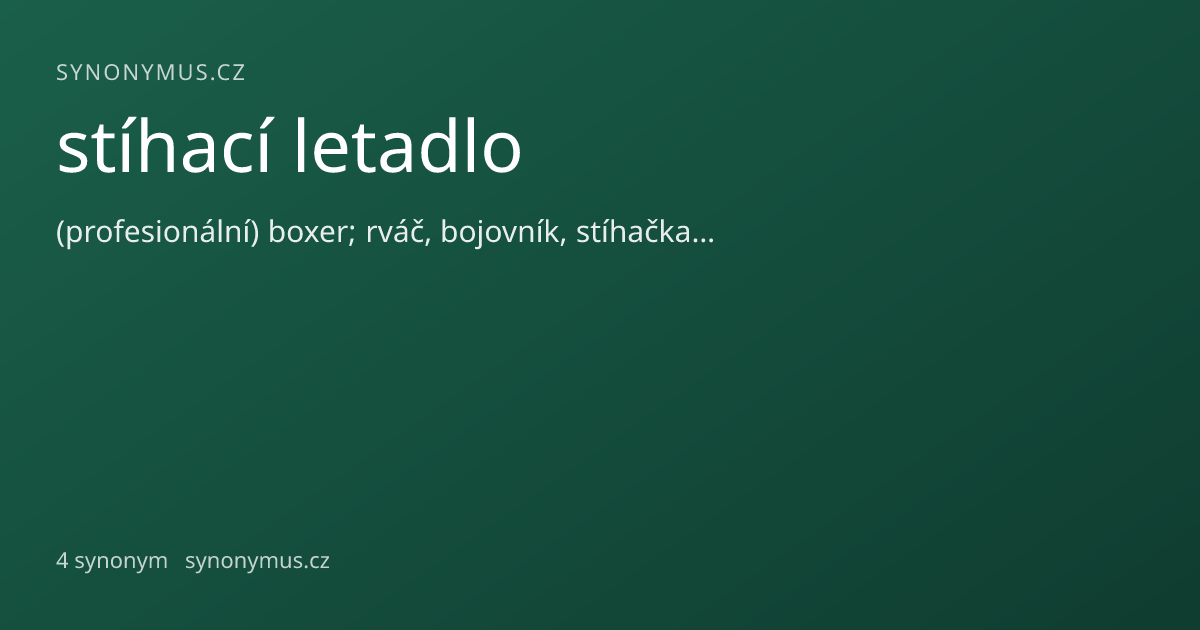 Náhled odkazu: stíhací letadlo