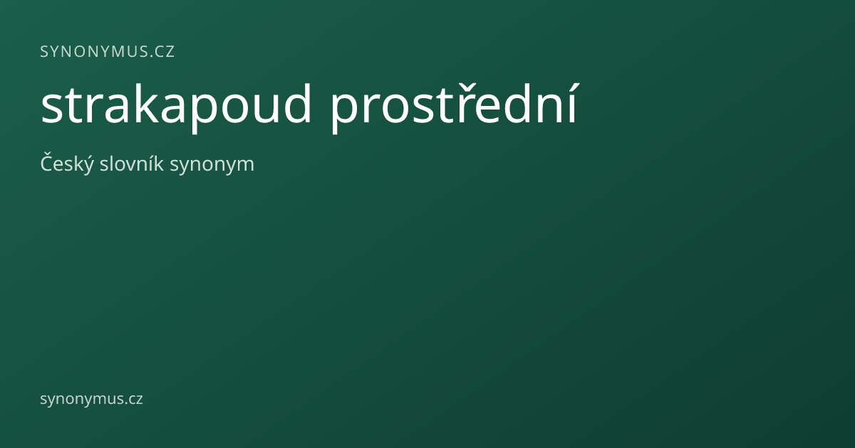 Náhled odkazu: strakapoud prostřední