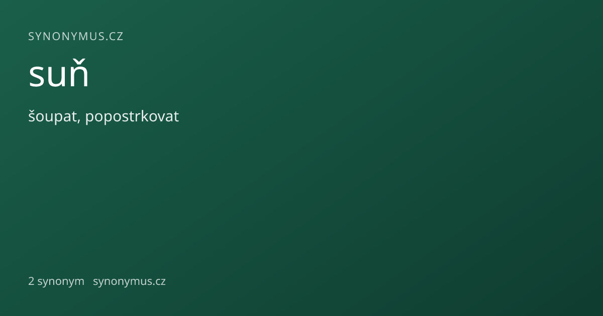 Náhled odkazu: suň