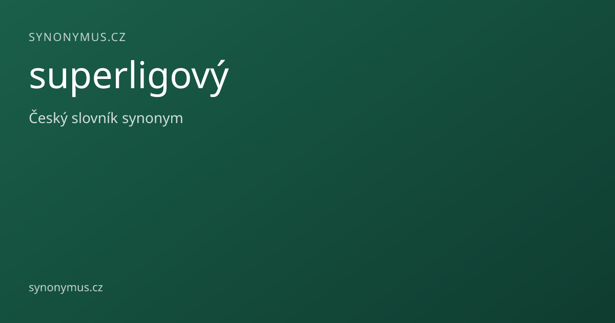 Náhled odkazu: superligový