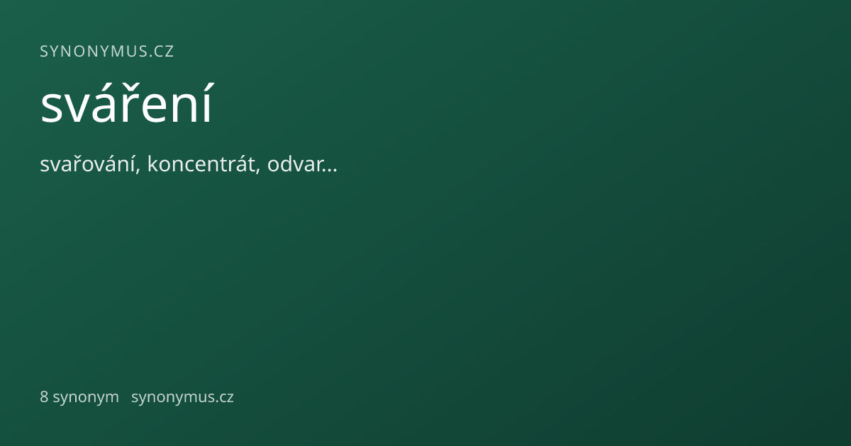 Náhled odkazu: sváření